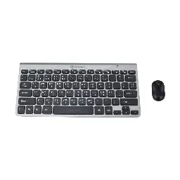 Micropack KM-218W Metalic-Black Wireless Keyboard & Mouse Combo