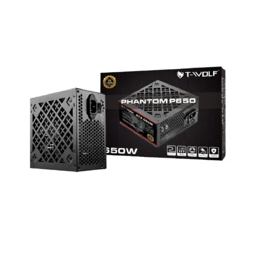 T-Wolf PHANTOM P650 ATX 650W Power Supply 