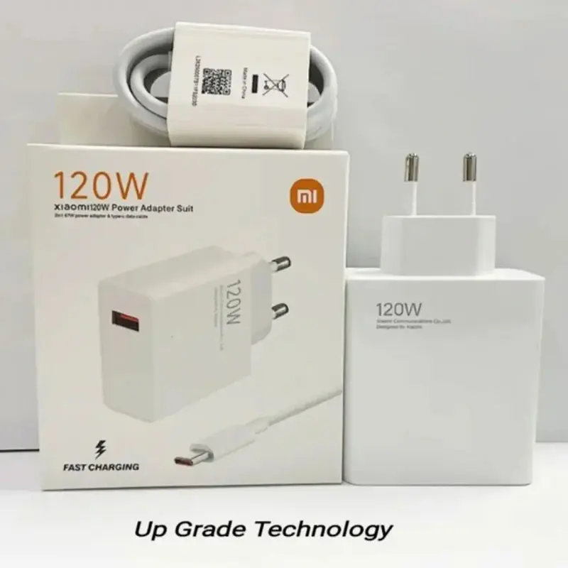 Xiaomi 120W Power Adapter Suit & Type-C Data Cable 