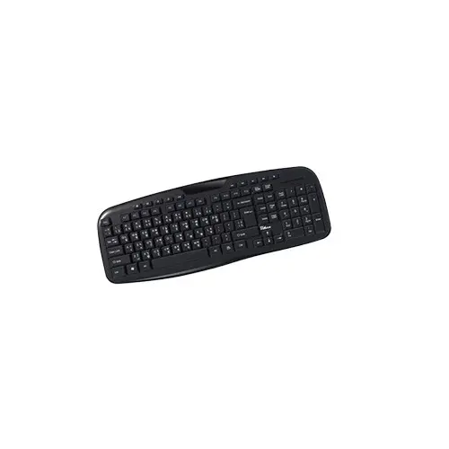 [04817] PC Power 403 Office 104 Key USB Keyboard Black