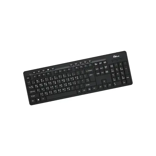 [0000692] PC Power 602 Office Keyboard Black