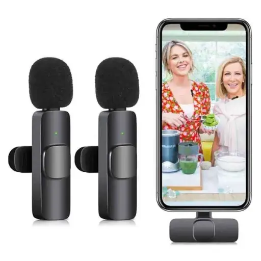 [03704] K9 Wireless Dual Microphone for Iphone 
