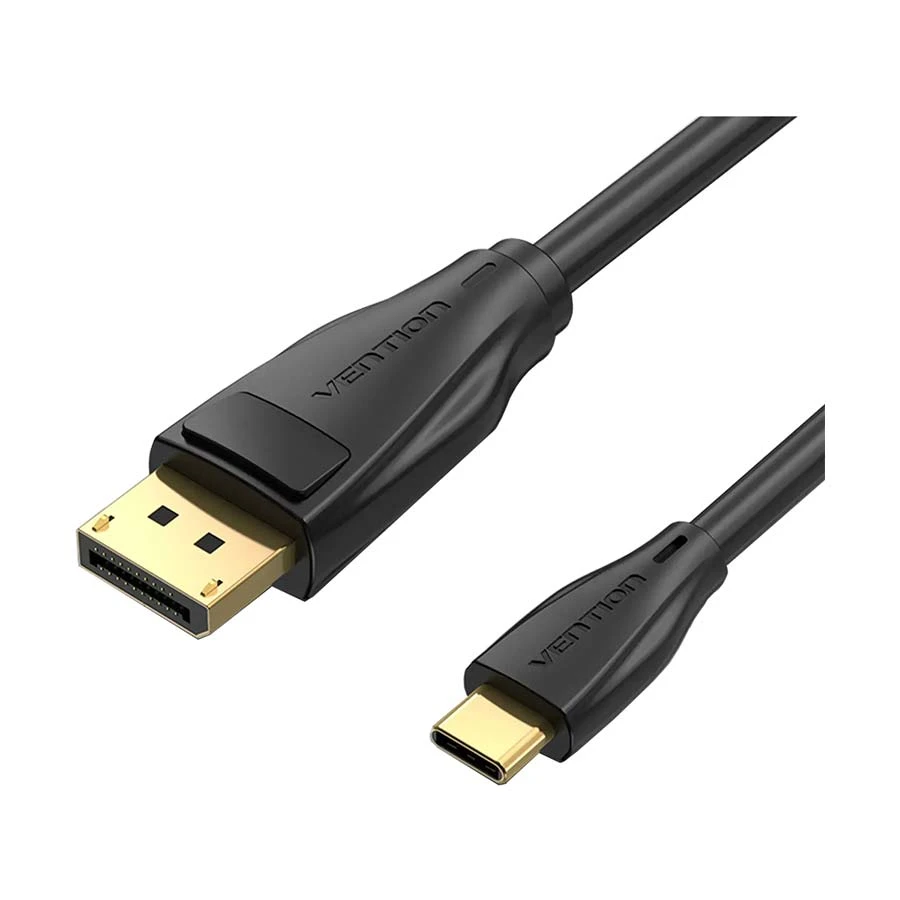 Vention CGYBG USB Type-C Male to DP Male 1.5 Meter Black Cable #CGYBG (8K)  (copy)