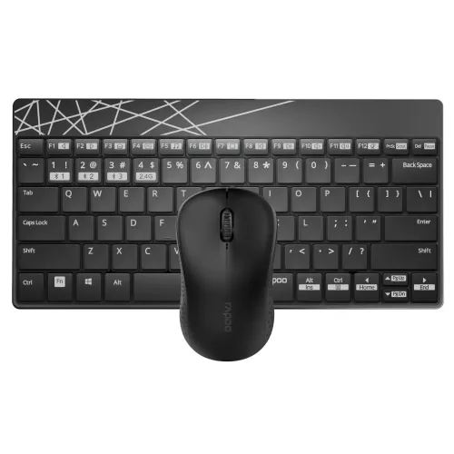 Rapoo 8000M WIRELESS KEYBOARD & MOUSE COMBO WITH BANGLA