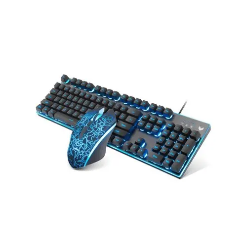 Rapoo V100S Backlit Gaming Keyboard & Optical Gaming Mouse