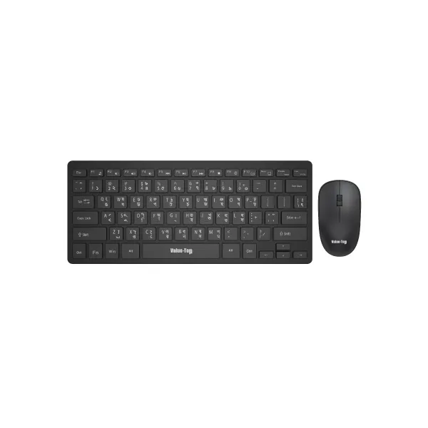 VALUE-TOP VT-KM255CW MINI WIRELESS KEYBOARD & MOUSE COMBO