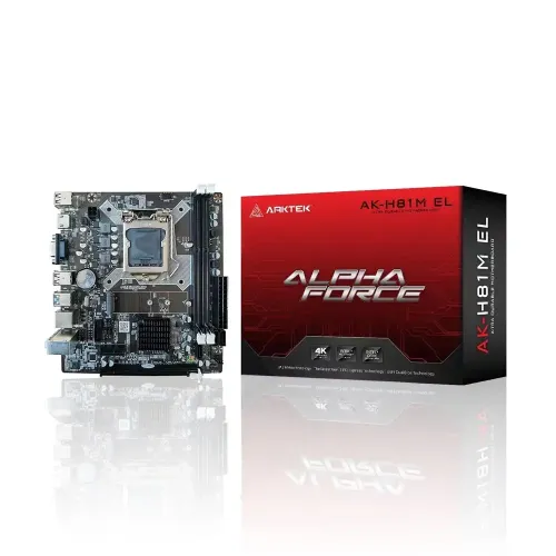 ARKTEK AK-H81M EL INTEL 4TH DDR3 Micro-ATX Motherboard