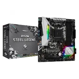 ASRock B450M Steel Legend AMD Micro-ATX Motherboard