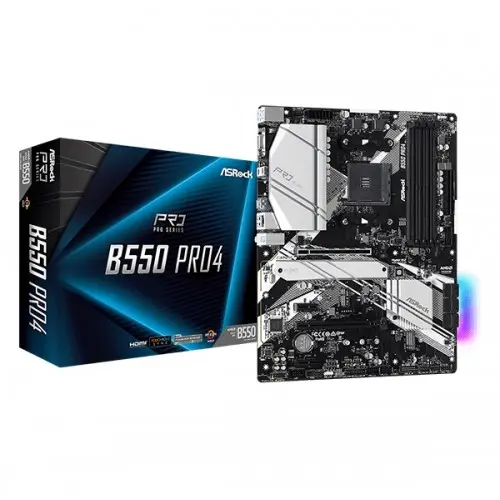 [0000819] ASRock B550 Pro4 DDR4 AMD Motherboard