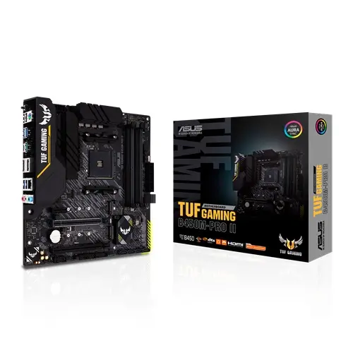 [00623] ASUS TUF GAMING B450M-PRO II AMD AM4 Micro-ATX Gaming Motherboard