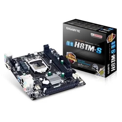 GIGABYTE H81M-S 4th Gen Intel Motherboard