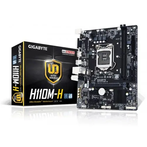 GIGABYTE GA-H110M-H Micro ATX Motherboard
