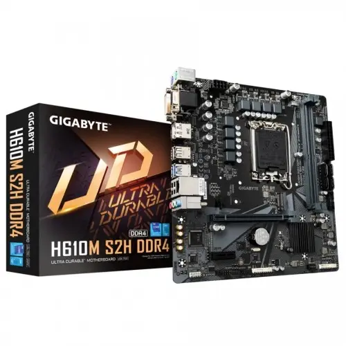 [02665] GIGABYTE H610M S2H DDR4 Micro ATX Motherboard
