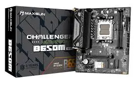 [04267] Maxsun Challenger B650M Wi-Fi 5 DDR5 AMD Micro-ATX Motherboard