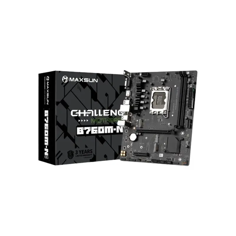  MAXSUN Challenger B760M-N D5 12th/13th Gen Motherboard