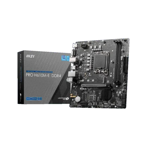 [04214] MSI PRO H610M-E DDR4 mATX Motherboard