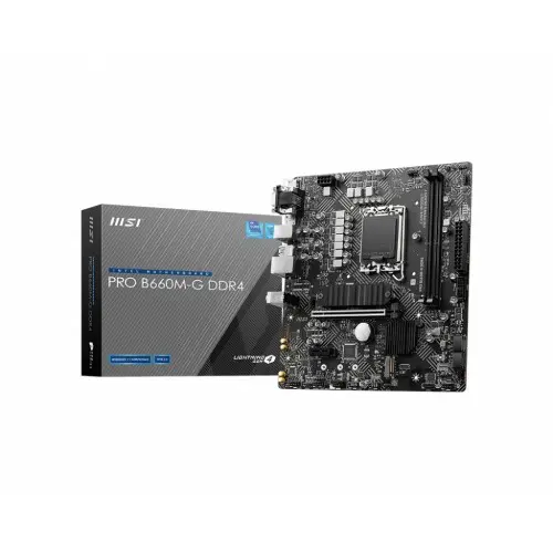 [04209] MSI PRO B660M-G DDR4 mATX Motherboard