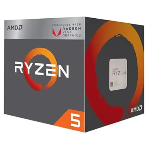 [0000945] AMD Ryzen 5 2400G Desktop Processor with Radeon RX Vega 11 Graphics