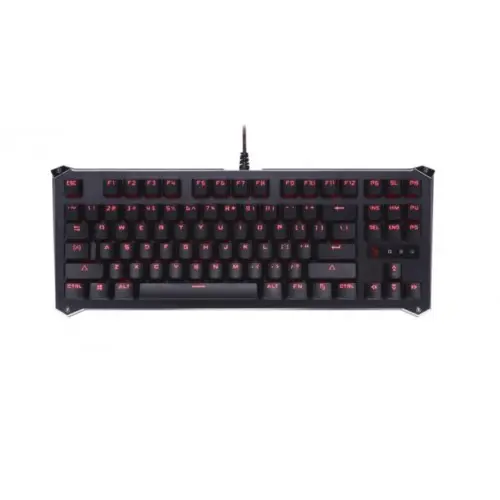 A4TECH B930 TKL USB RGB Light Strike Mechanical Gaming Keyboard Black 