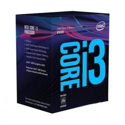 [03631] Intel 8th Generation Core i3-8100 Processor