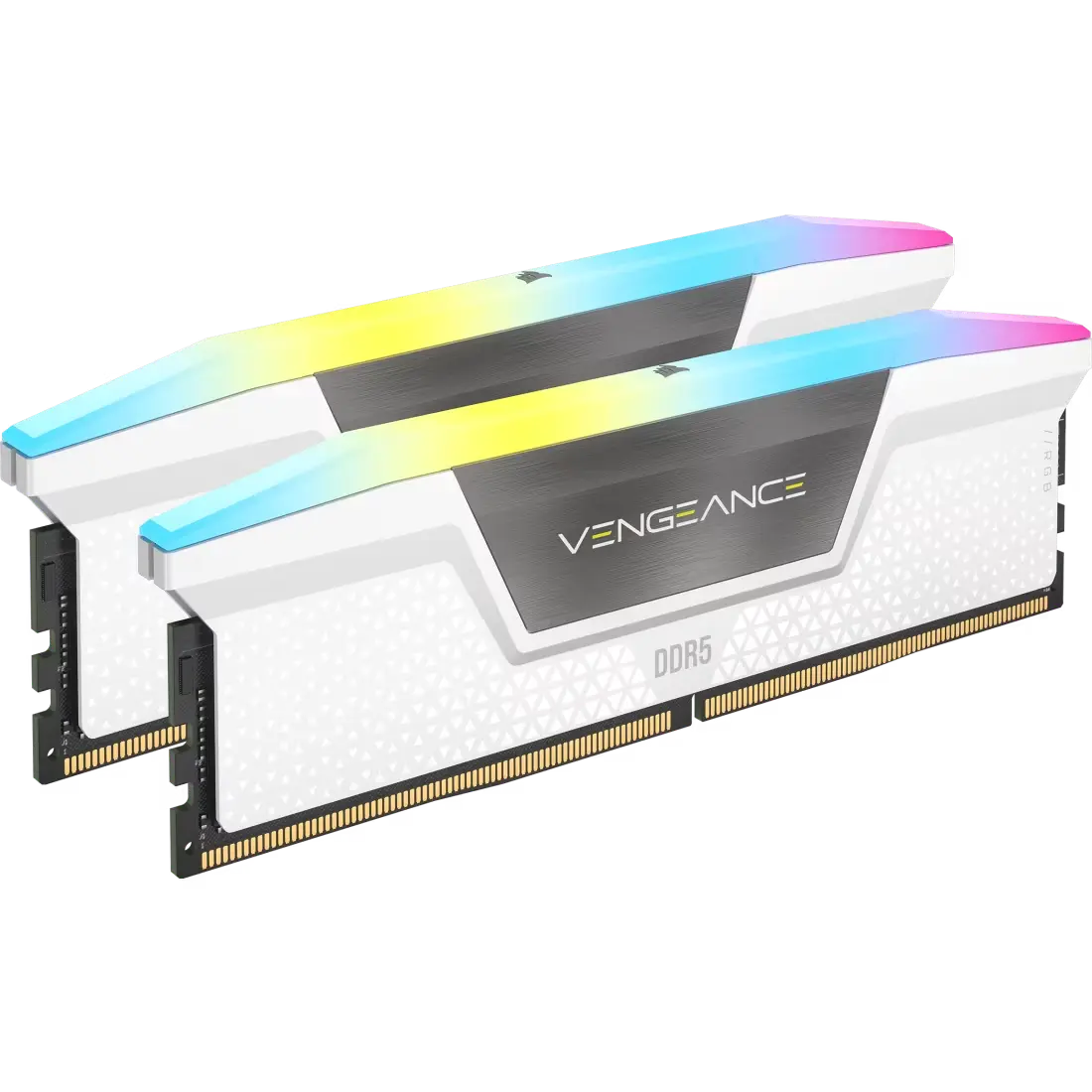 Corsair VENGEANCE RGB 32GB (2x16GB) 6200MHZ DDR5 DESKTOP RAM(White)