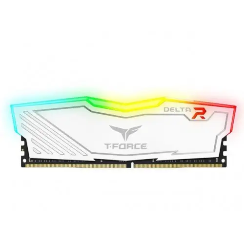 [05741] TEAM T-Force DELTA RGB White 16GB 3200MHz DDR4 CL16 Gaming RAM