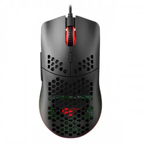 HAVIT GAMENOTE MS1023 RGB Backlit Programmable Wired Gaming Mouse Black
