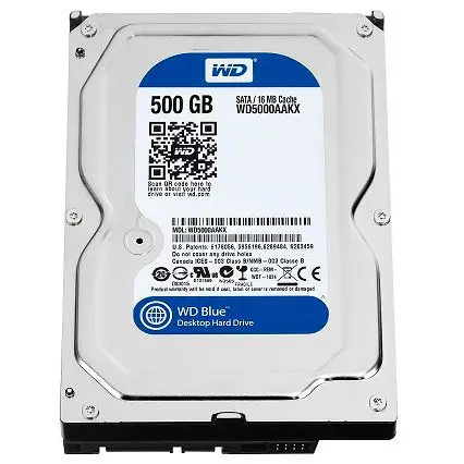 [0001092] Western Digital WD Blue WD5000AAKX 500GB Hard Drive 