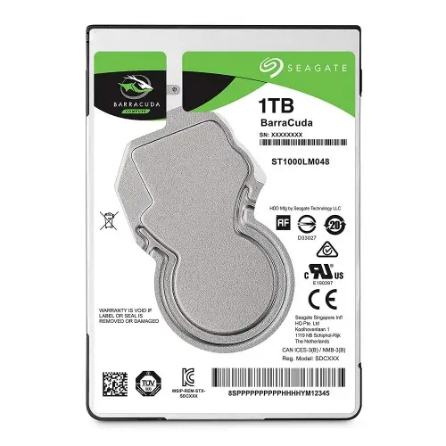 Seagate Barracuda 1TB 2.5 Inch SATA Laptop HDD #ST1000LM048