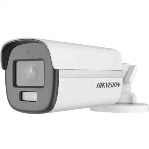 Hikvision 5MP ColorVu Bullet 40 MTR IR Distance, Lens 3.6 MM With Built In Mic (Metal)#DS-2CE12KF0T-FS 3K