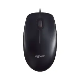 Logitech M90 Contoured Shape Wired Mouse 