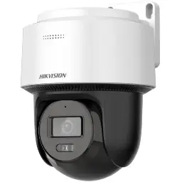 Hikvision 4MP PT Network Camera 30 MTR Distance, Lens  4.00 MM With Built In Mic  #DS-2DE2C400MWG-E