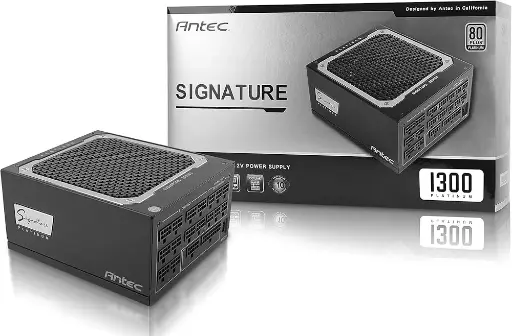 [0001253] Antec Signature PLATINUM 1300W 80 Plus Platinum Fully Modular Power Supply