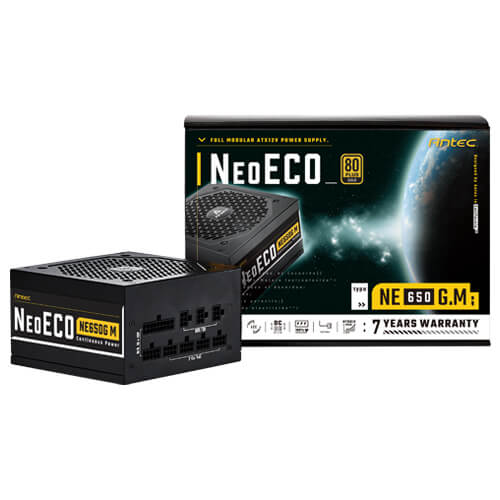 [00901] Antec NeoEco Gold 650W Modular Power Supply
