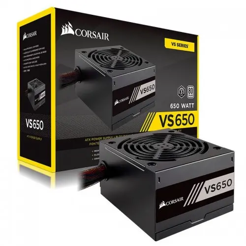 [01445] Corsair VS650 650W 80 Plus Non-Modular Power Supply
