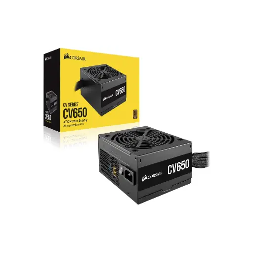 [0001270] Corsair CV650 650Watt 80 Plus Bronze Certified Power Supply