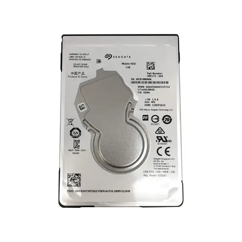 [0001304] Seagate 1TB 2.5 INCH SATA 5400RPM LAPTOP HDD 