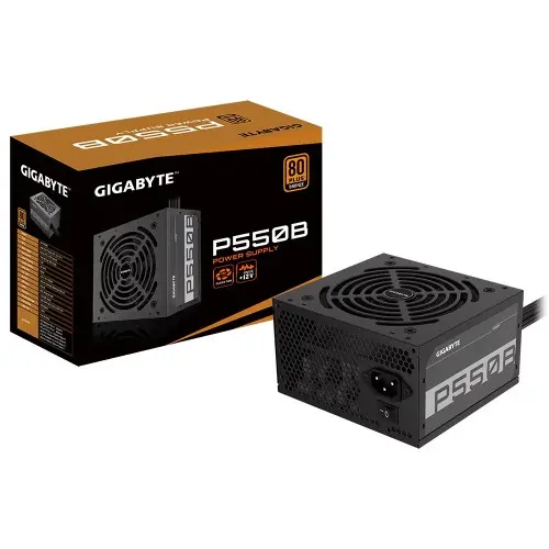 [02681] GIGABYTE P550B 550W 80 Plus Bronze Certified Power Supply