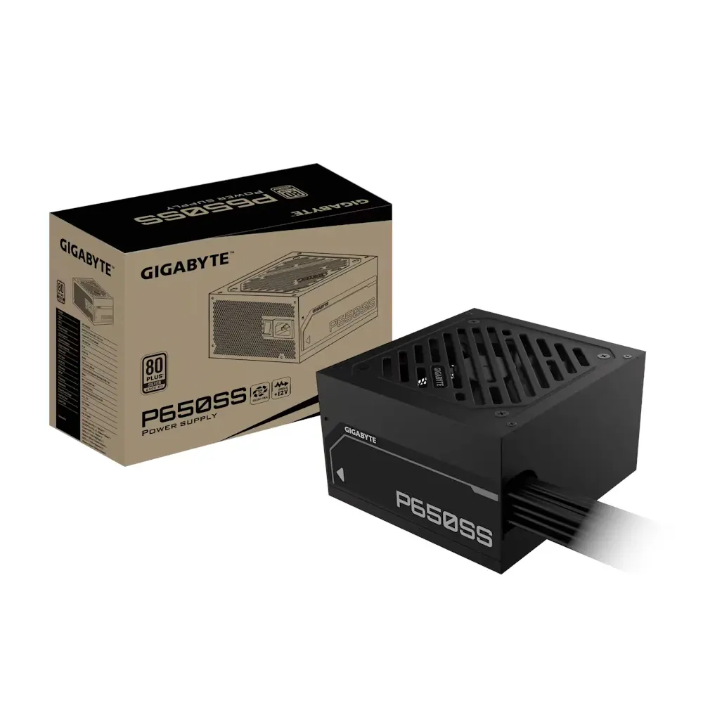 GIGABYTE P650SS 650W 80 Plus Silver ATX Power Supply