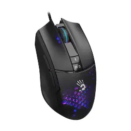 A4TECH Bloody L65 Max Honeycomb Lightweight RGB Wired Gaming Mouse Black