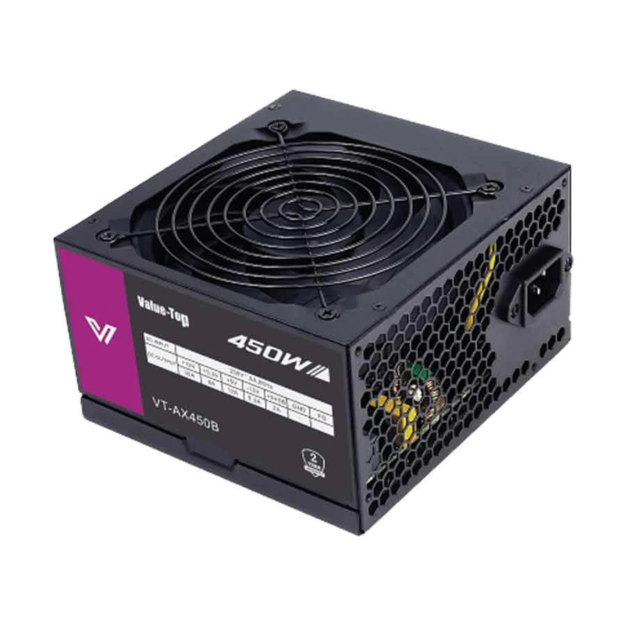 Value Top VT-AX450B Non Modular 450W Black Power Supply