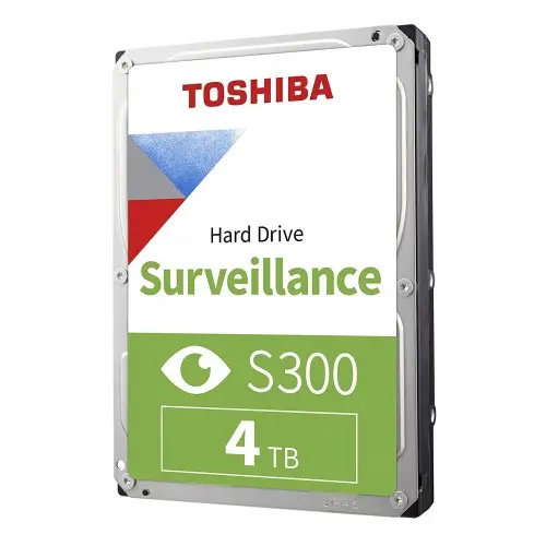 [0001340] TOSHIBA S300 4TB 3.5 Inch Surveillance HDD
