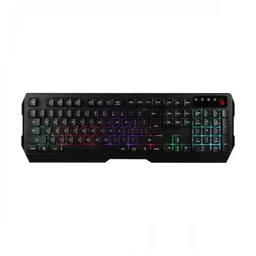 A4TECH Bloody Q135 Illuminate Neon Backlit Gaming Keyboard 
