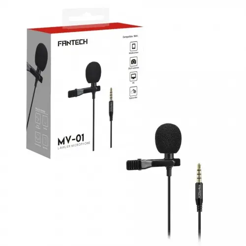 Fantech MV-01 3.5mm Lavalier Microphone 