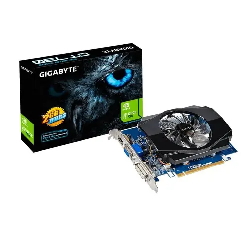 GIGABYTE GeForce GT 730 2GB GDDR3 Graphics Card #GV-N730D3-2GI
