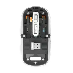 Pc Power PGM-P4 RGB Wireless (Dual Mode) Transparent Mouse