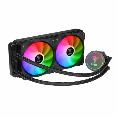 [02731] Gamdias AURA GL240 All-in-One RGB Liquid CPU Cooler 