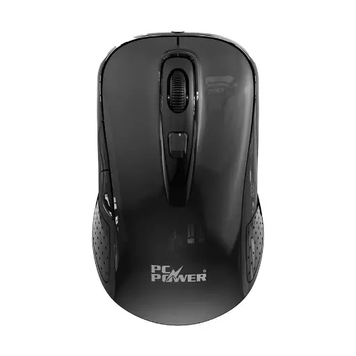 [05042] Pc Power PCM-966 Wireless Black Mouse