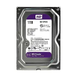Western DIGITAL 1TB SATA PURPLE DESKTOP HARD DISK DRIVE #WD10PURZ