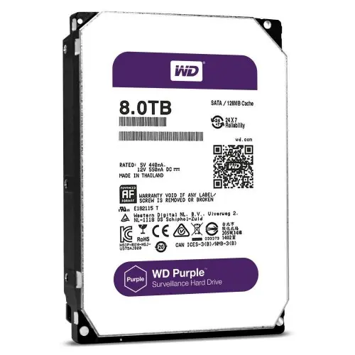 [0001487] Western Digital 8TB 3.5" PURPLE HDD